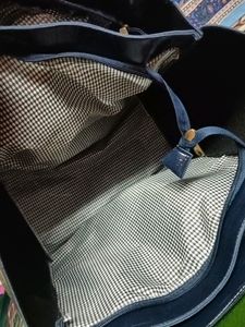 Totally New Ribbon With 4 Chains Bag