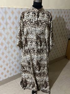 Printed Abaya