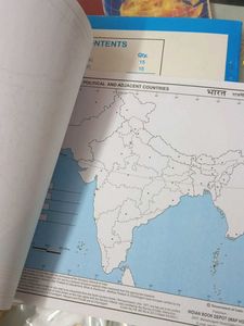 MAP BOOK FOR CLASS 10TH AND 9TH