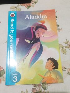 (Combooffer) Aladdin Story Book &amp; Blue Umbrella