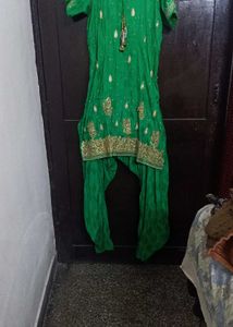 Party Ware Suit With Dupatta And Bottom .