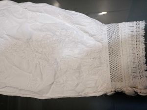 White Chikankari Embroidery Cotton Pant🤍