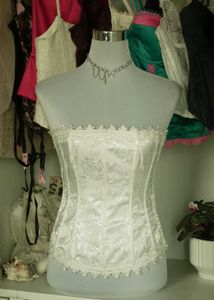 White Lace Corset