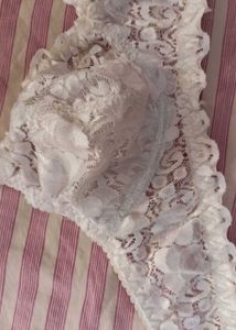 Net White Bra