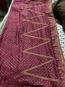 Heavy Bandhani Saree