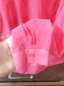 99 SALE!! 💋VERO MODA Hot Pink Net Top 💋