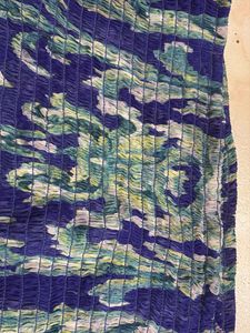Stylish Blue Patterned Top