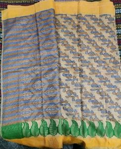Free Gift With New Designer Banrasi Patola Saree