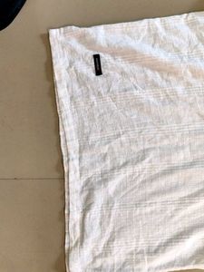 Men's White Cotton Kurta