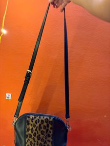 Leopard Print Shoulder Bag