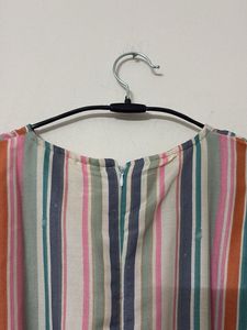 Striped Sleeveless Romper