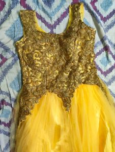 Yellow Ethnic Gown