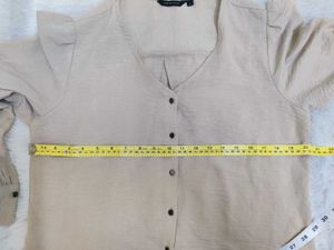 Women’s Tan Colour Shirt/Top