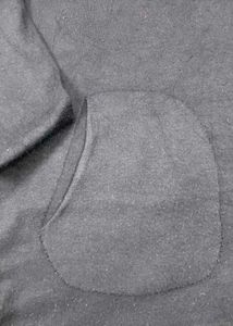 Black Woollen Tunic with Pockets