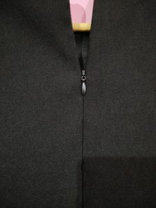 Black Flared One Piece Dress