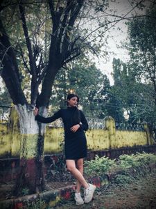 Stylish Black Mini Dress