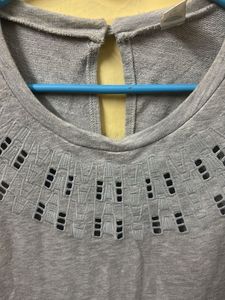 Gray Sleeveless Dress