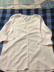 White Skirt And Top (shirt)