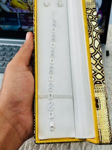 pure 925 silver Bracelet (wt:4.500gm)