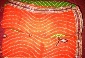 Bandhani Sari