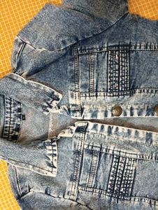 Cute Crop denim Jacket