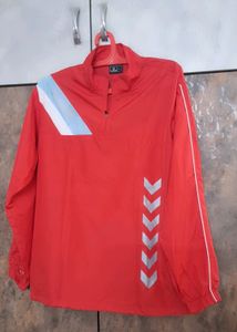 HUMMEL BRAND SPORTS FULL HANDS LIGHT WEIGHT JACKET