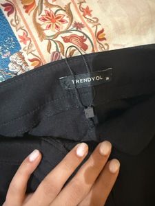 Black Flared Pants