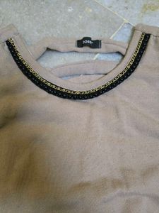 Casual Brown Tank Top