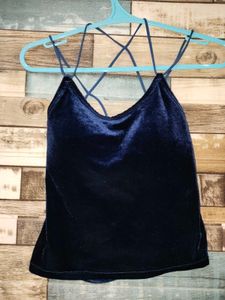 Velvet Blue Top