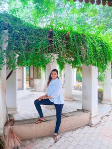 White Long Sleeve Top and jeans