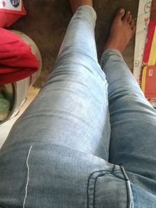 Light Wash Denim Jeans
