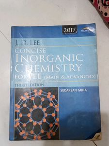 J.D. Lee Inorganic Chemistry For JEE