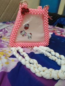 Hello Kitty Beaded Bag
