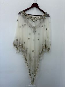 Designer Beaded Poncho