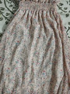 Floral Chiffon Maxi Dress