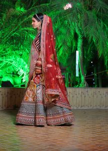Designer Rajasthani heavy bridal Lehenga