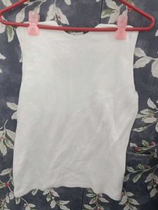 Kidley White Tank Top