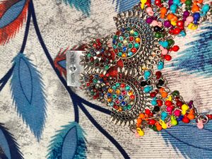 Colorful Statement Earrings