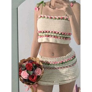 Crochet Floral Set