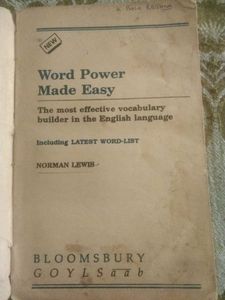 Word Power Made Easy Book