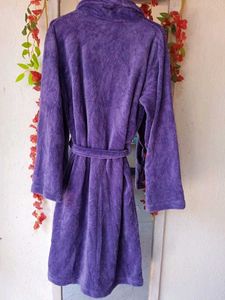 Purple Plush Robe