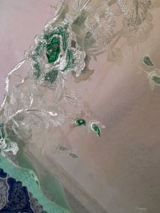 Elegant Green Floral Dupatta