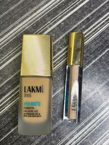 💄 Lakme 9to5 HYA Matte Foundation + Concealer Duo