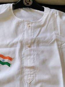 White Kurta Pyjama Set For 3-4 Years Old 🤩🤩