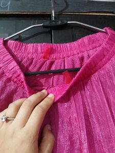 Pink Ethnic Skirt