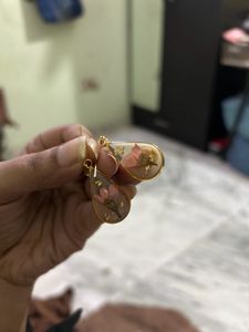 Real Flower Pressed Earrings