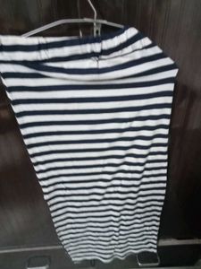 Cotton Hoisery Straight Long Skirt