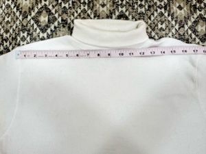 White Turtleneck