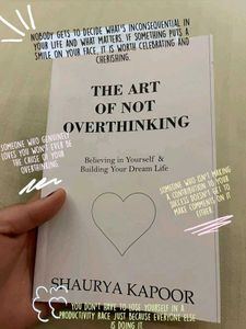 The Art of Not Overthinking Book 📖