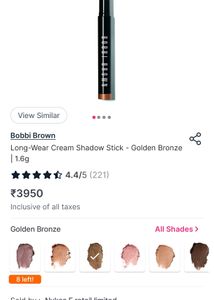 Bobby Brown Cream Longwear Eyeshadow Stick